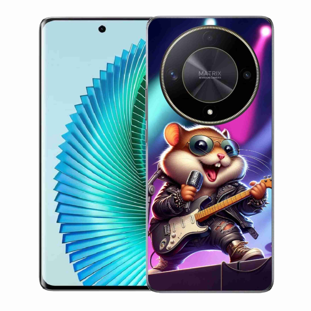 Gélový kryt mmCase na Honor Magic 6 Lite 5G - škrečok rocker