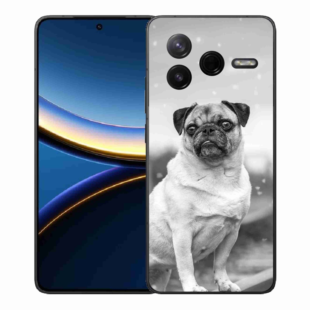 Gélový kryt mmCase na Xiaomi Poco F7 Pro - mops
