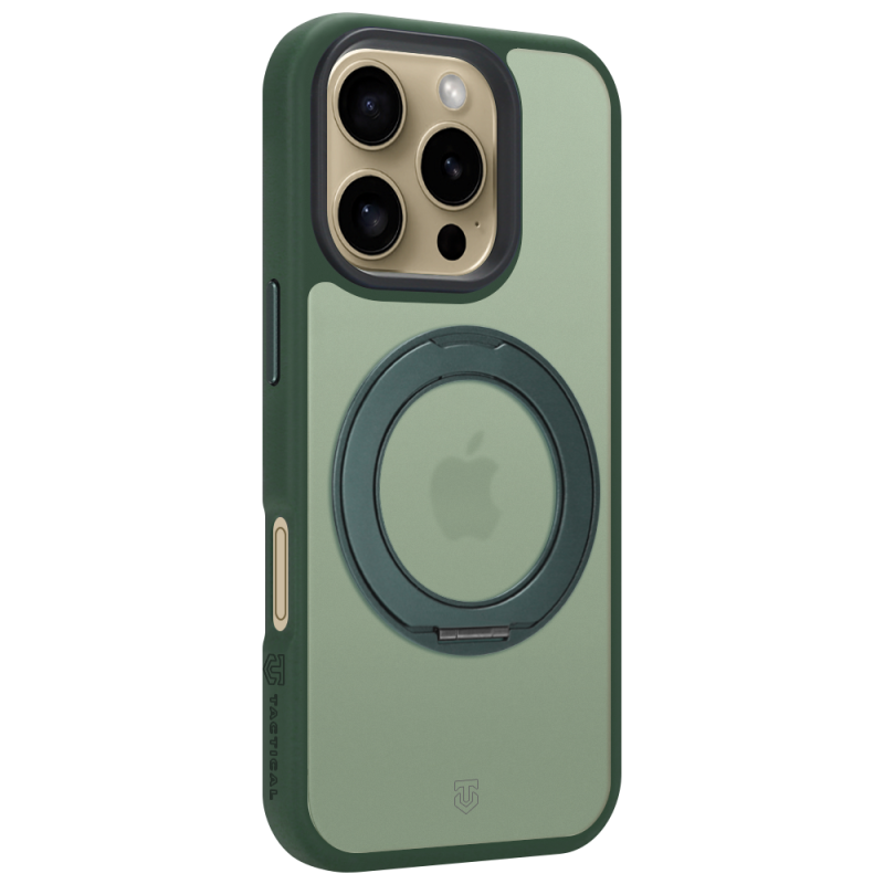Tactical MagForce Hyperstand – puzdro pre Apple iPhone 16 Pro v farbe Forest Green