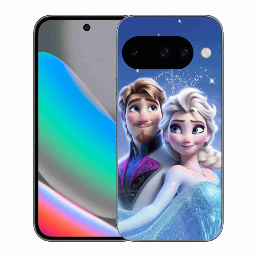 Gélový kryt mmCase na Google Pixel 10 - ľadové kráľovstvo 1