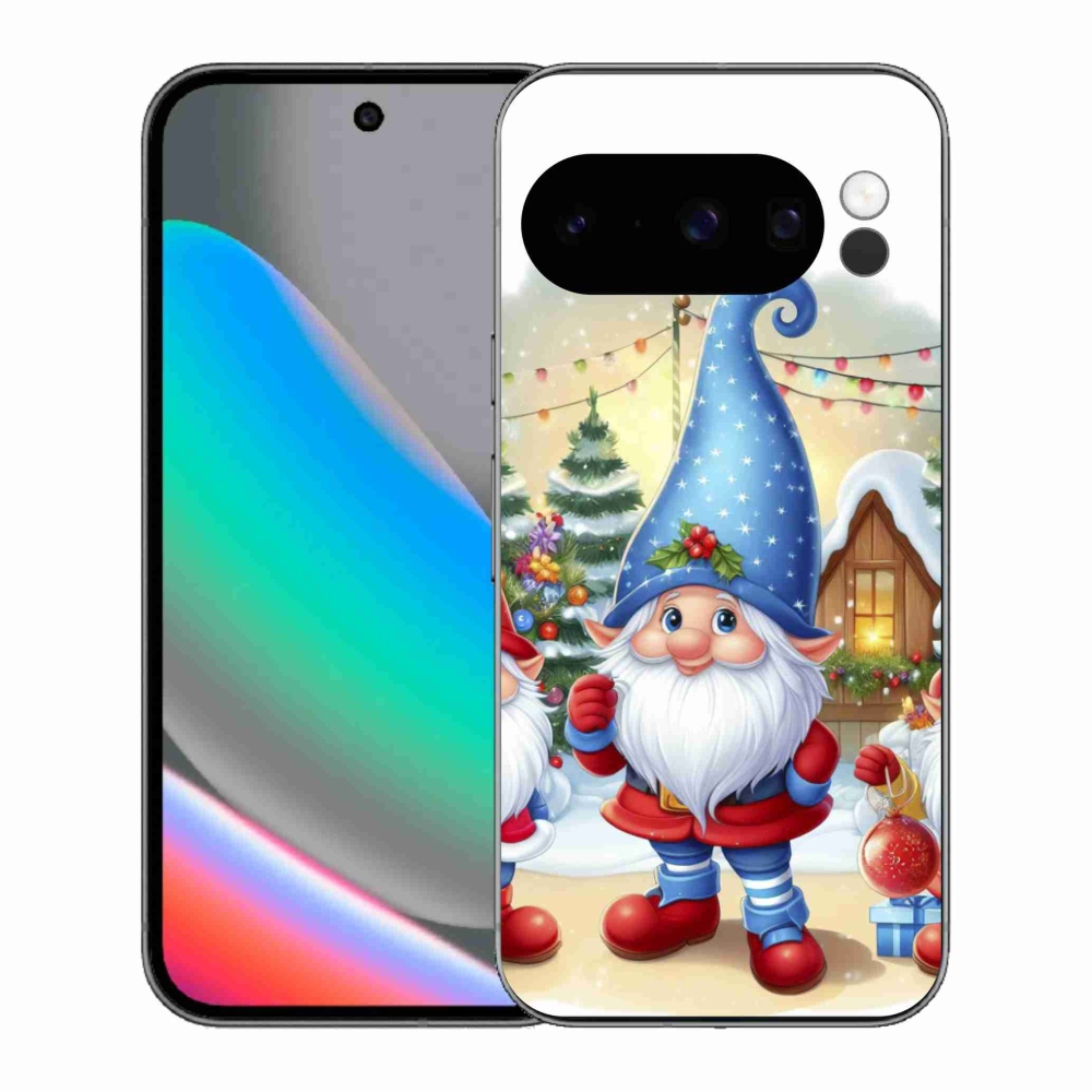 Gélový kryt mmCase na Google Pixel 10 Pro - vianočné škriatkovia