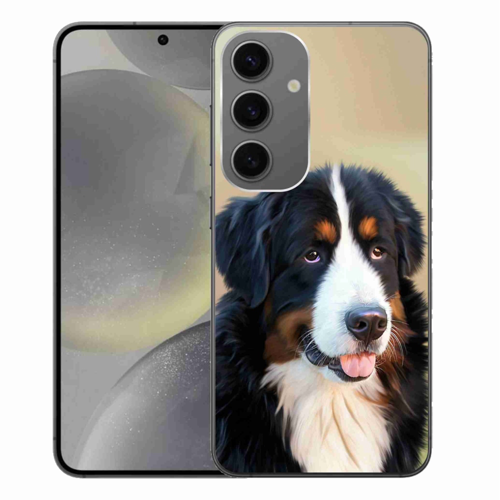Gélový obal mmCase na Samsung Galaxy S24+ - bernský salašnícky pes