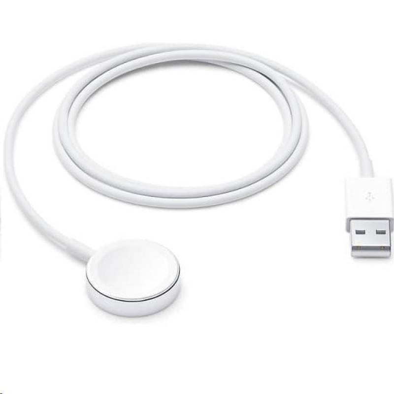 MW6A3ZE/A Apple magnetický nabíjací kábel pre Apple Watch (1 m) biely