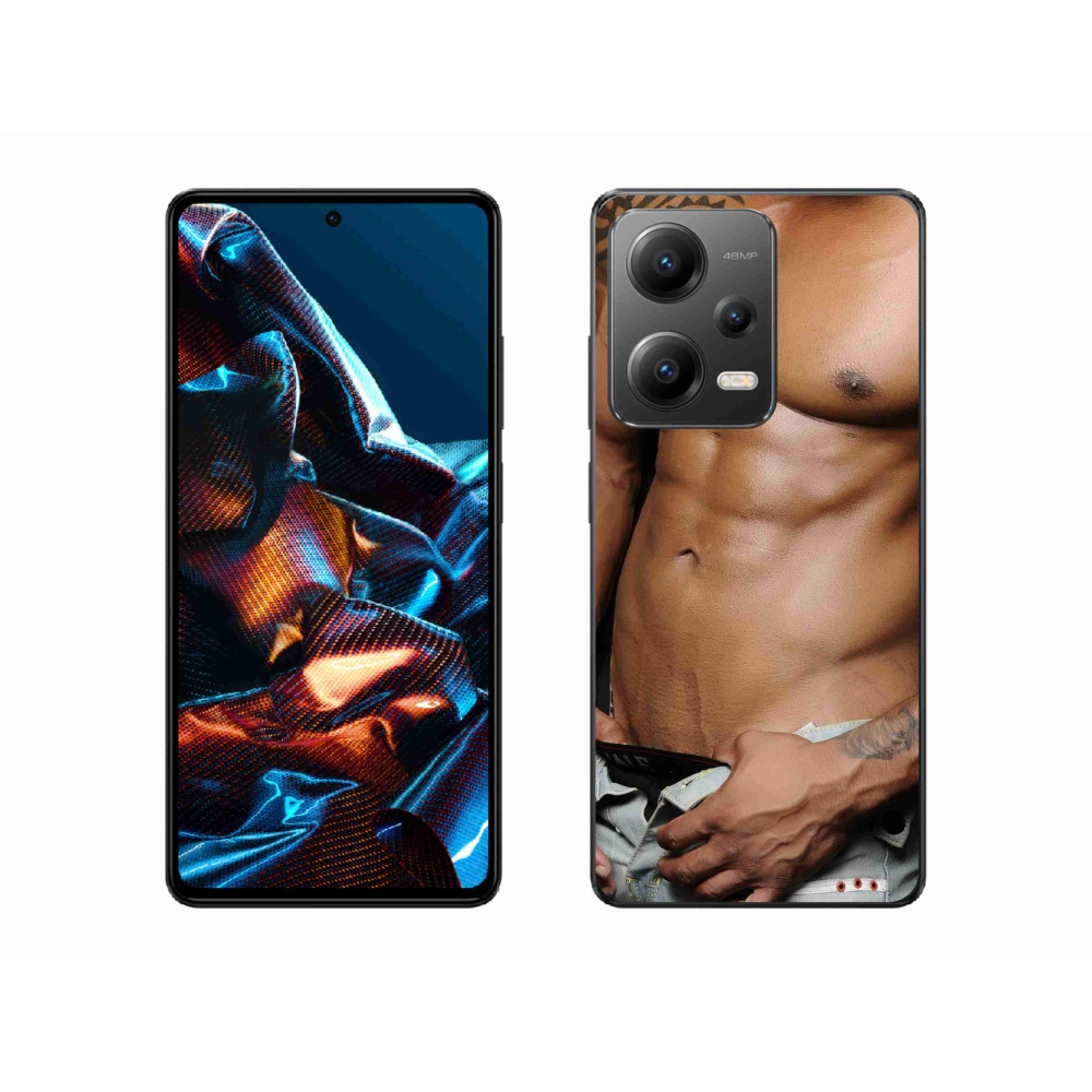 Gélový kryt mmCase na mobil Xiaomi Redmi Note 12 Pro 5G - sexy muž