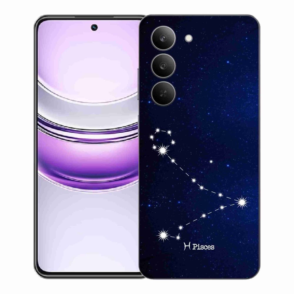 Gélový kryt mmCase na Realme 14x 5G - súhvezdie Ryby