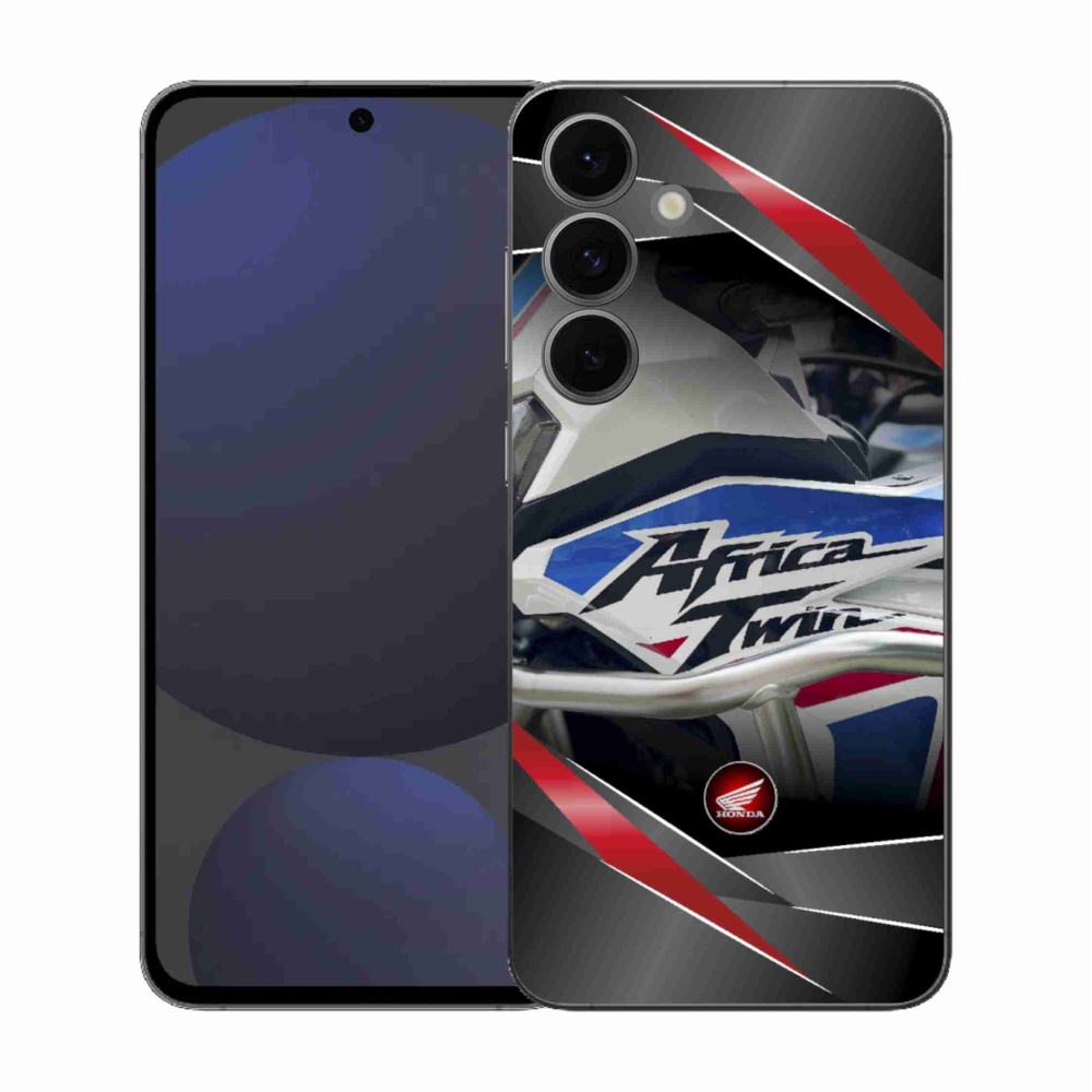 Gélový kryt mmCase na Samsung Galaxy S25 FE - motorka honda