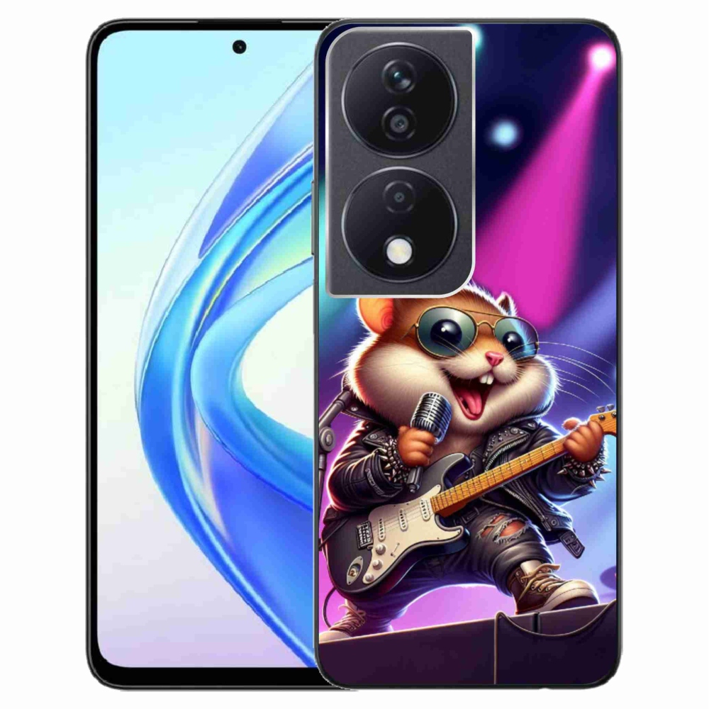 Gélový kryt mmCase na Honor X7b/Honor 90 Smart - škrečok rocker