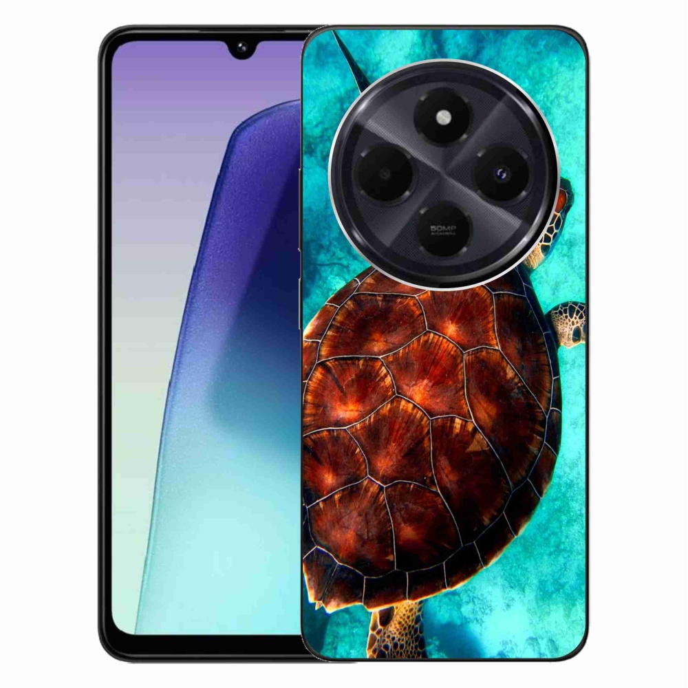Gélový kryt mmCase na Xiaomi Redmi 14C/Poco C75 - korytnačka