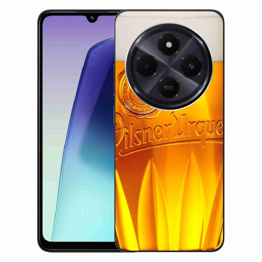 Gélový kryt mmCase na Xiaomi Redmi 14C/Poco C75 - pivo