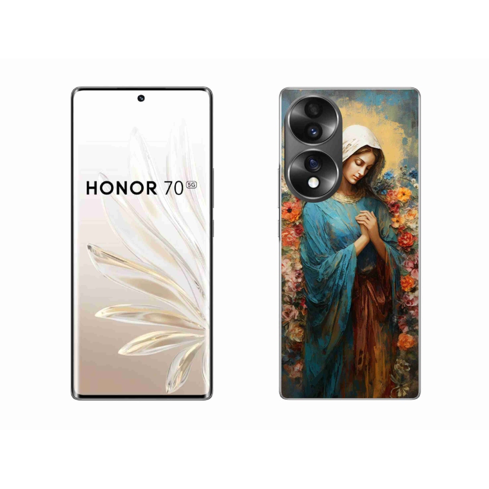 Gélový kryt mmCase na Honor 70 - svätá žena