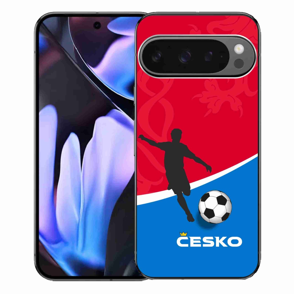 Gélový kryt mmCase na Google Pixel 9 Pro XL - futbal Česko