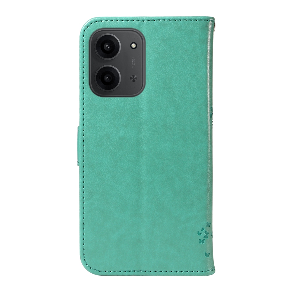 Trees knižkové puzdro na Xiaomi Redmi 15C 4G/5G (173mm) - modrozelené
