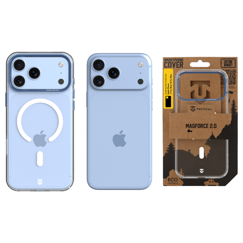 Tactical MagForce 2.0 Puzdro pre Apple iPhone 17 Pro Max/18 Pro Max, modré