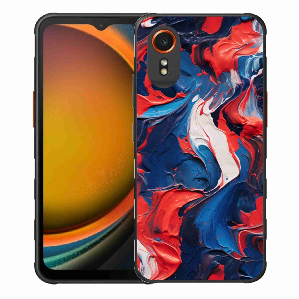 Gélový kryt mmCase na Samsung Galaxy Xcover 7 - abstraktný motív 7