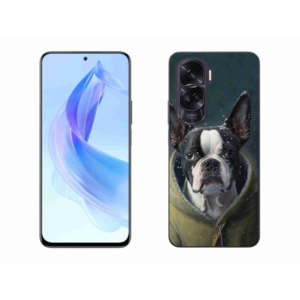 Gélový kryt mmCase na Honor 90 Lite - buldoček