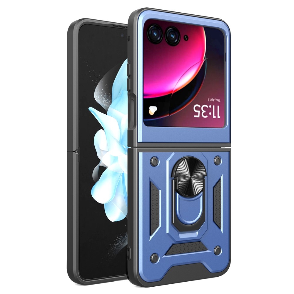 Slide odolný kryt na Motorola Razr 40 Ultra 5G - modrý