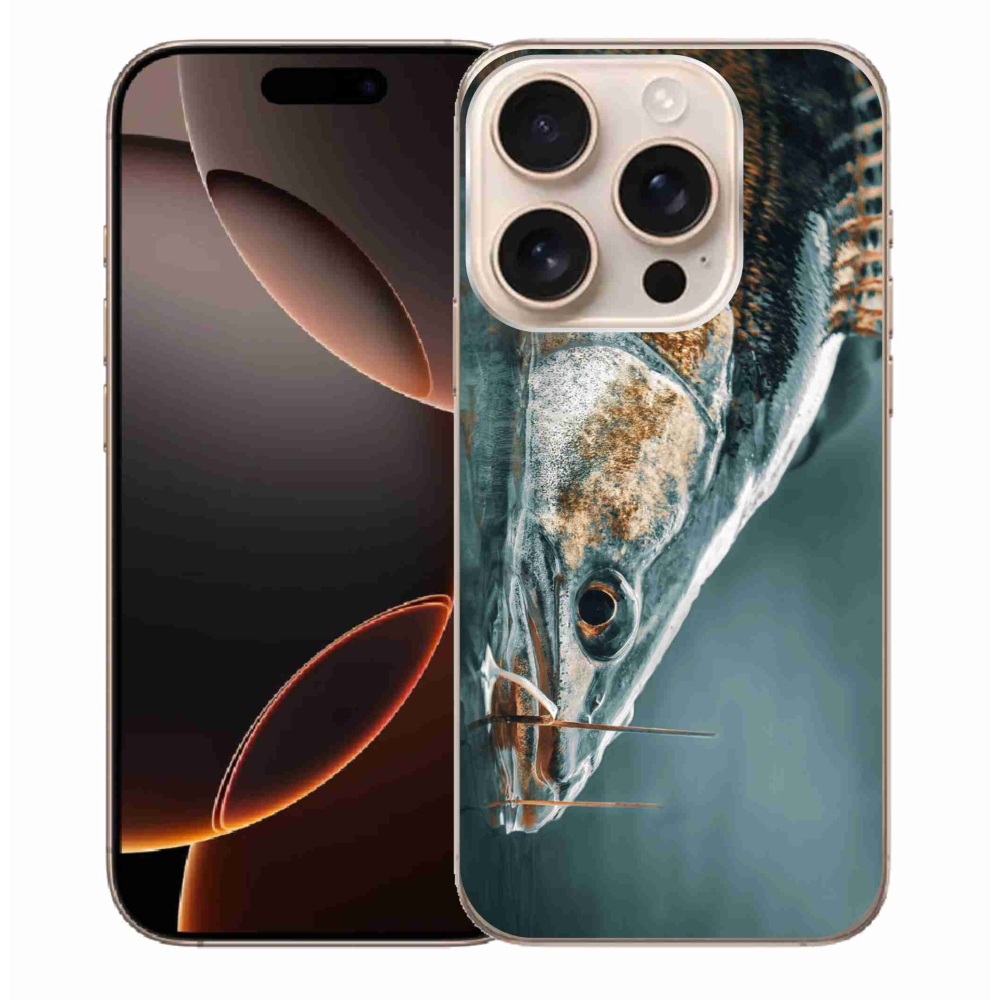 Gélový obal mmCase na iPhone 16 Pro Max - zubáč