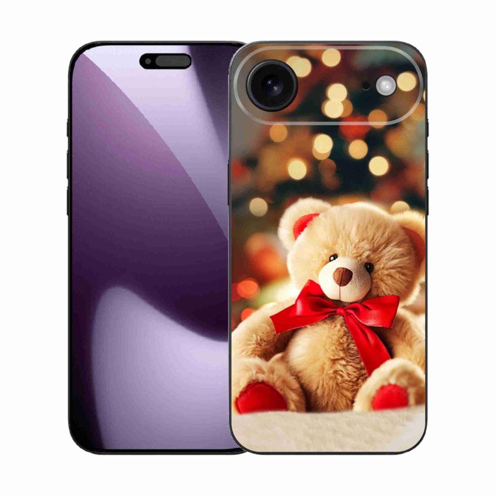 Gélový kryt mmCase na iPhone 17 Air - plyšový medvedík