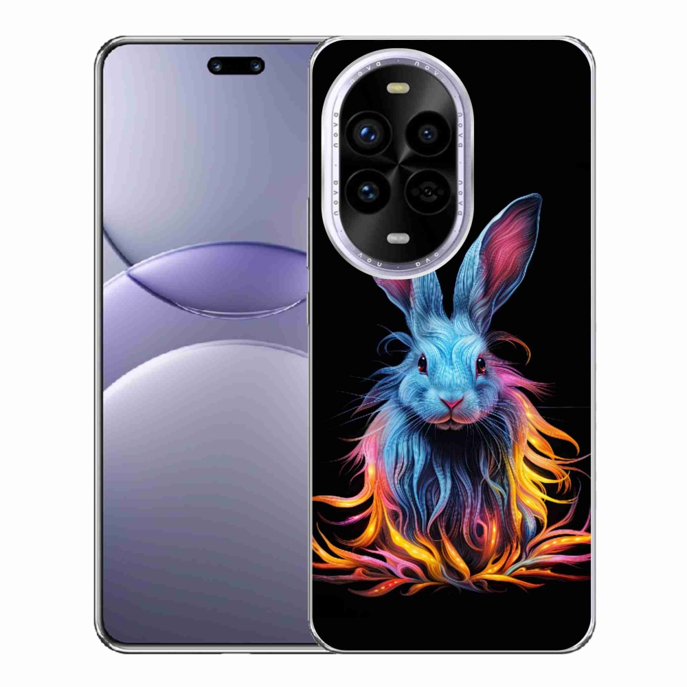 Gélový kryt mmCase na Huawei Nova 13 Pro 5G - abstraktný zajac
