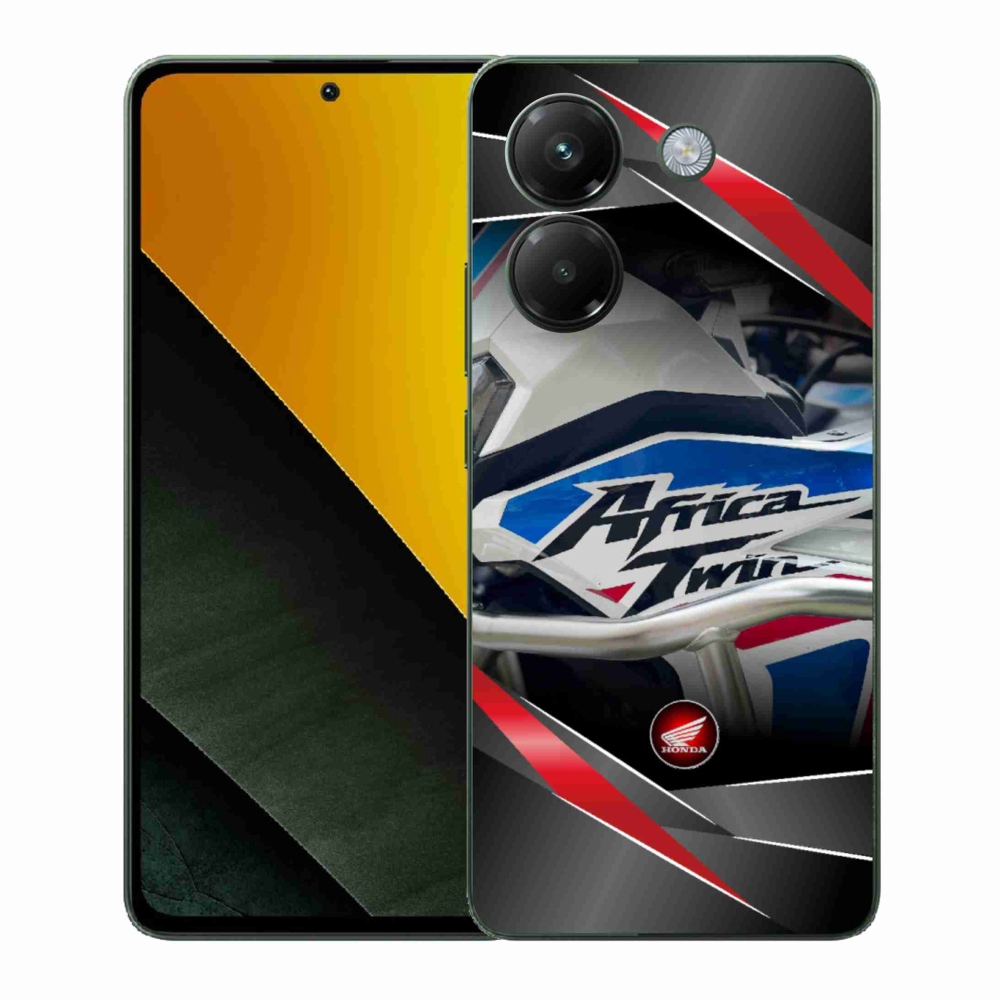 Gélový kryt mmCase na Xiaomi Poco M7 Pro 5G - motorka honda