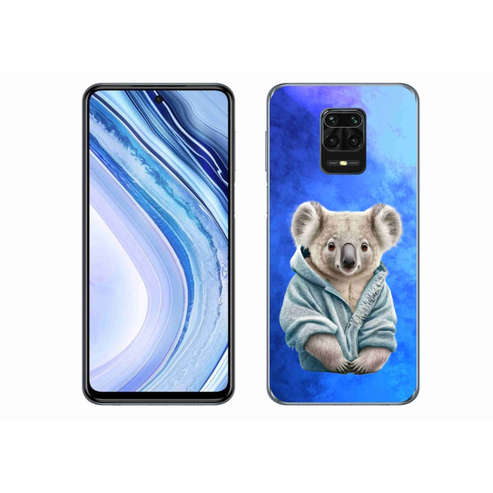 Gélový kryt mmCase na Xiaomi Redmi Note 9S - koala vo svetri