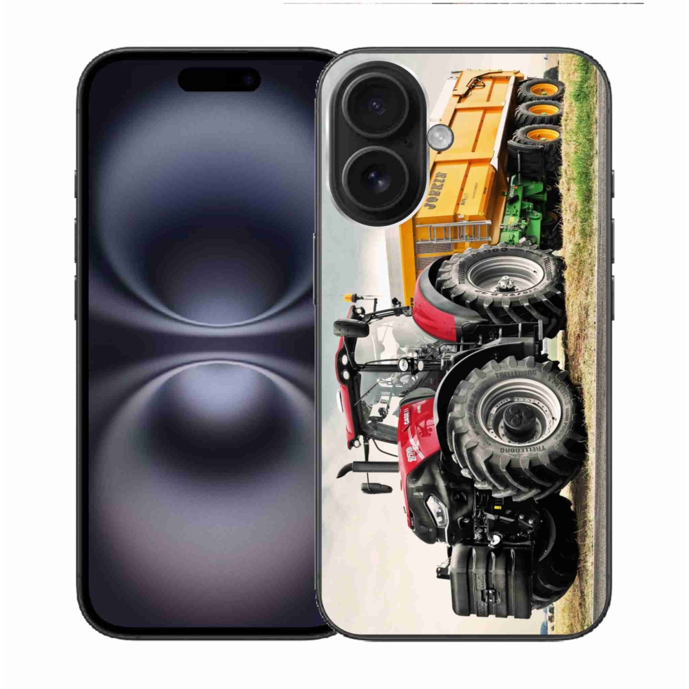 Gélový kryt mmCase na iPhone 16 - traktor 3