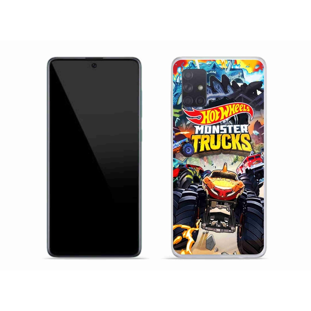 Gélový kryt mmCase na Samsung Galaxy A71 - hot wheels 2