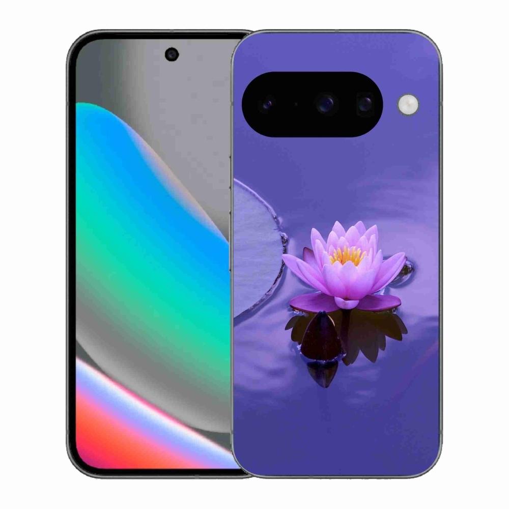 Gélový kryt mmCase na Google Pixel 10 - kvet na hladine