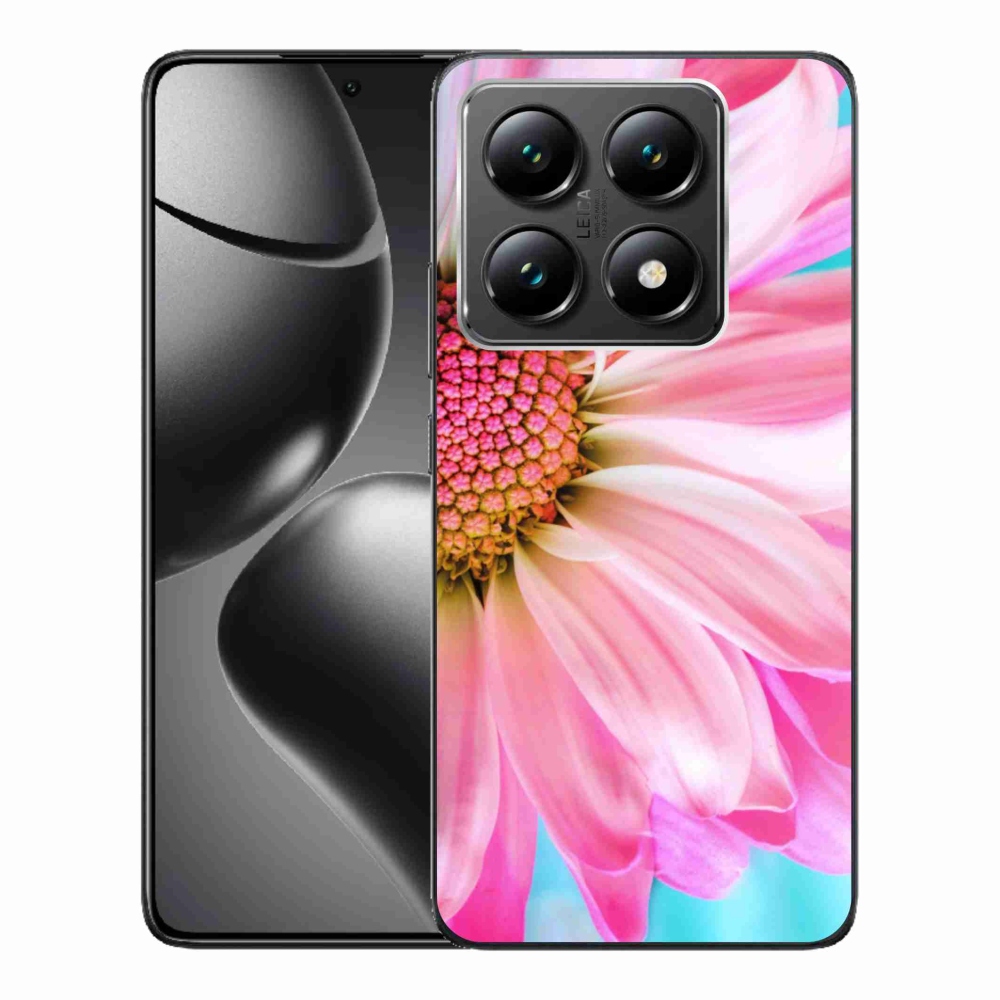 Gélový kryt mmCase na Xiaomi 14T - ružový kvet