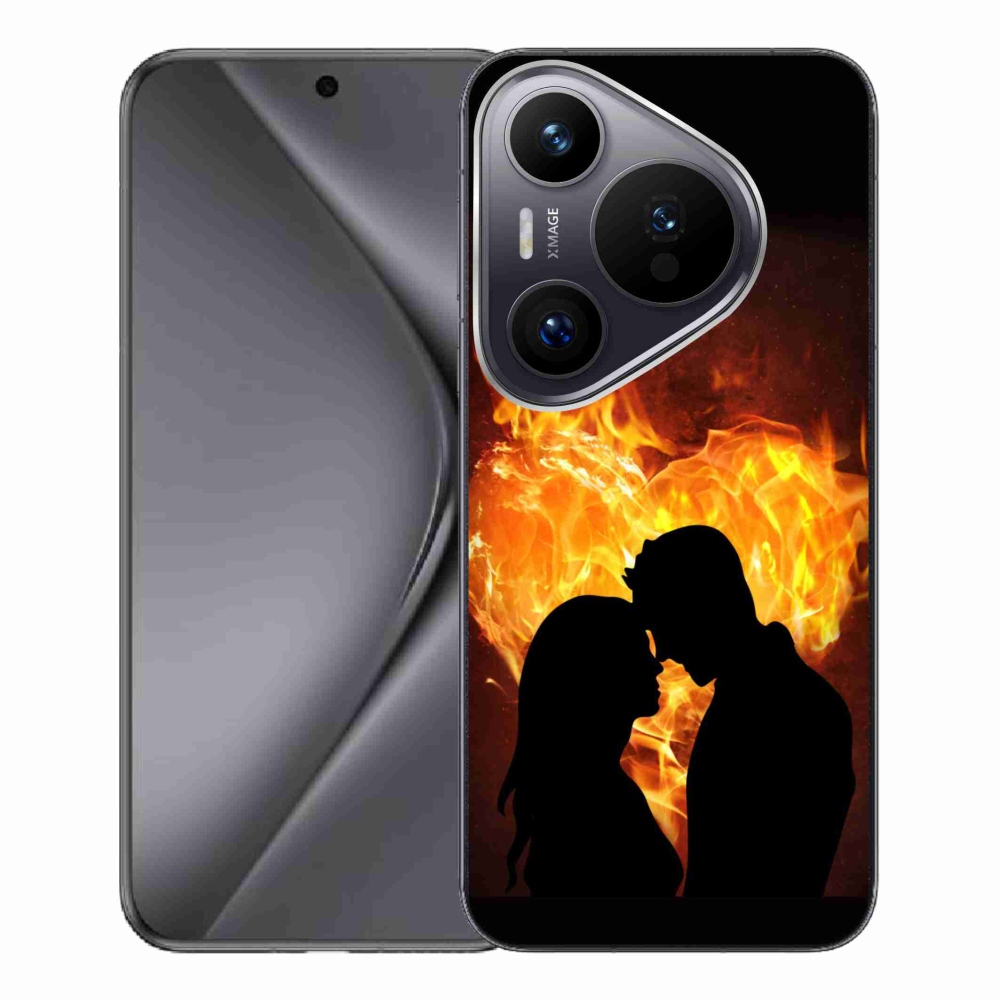 Gélový obal mmCase na Huawei Pura 70 Pro - ohnivá láska