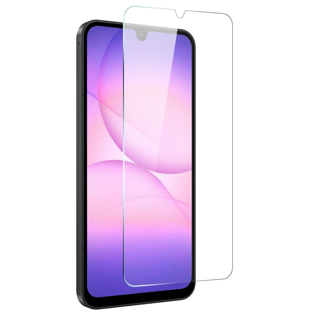 NORTHJO priehľadný gélový obal + tvrdené sklo na Samsung Galaxy A07 4G - priehľadný