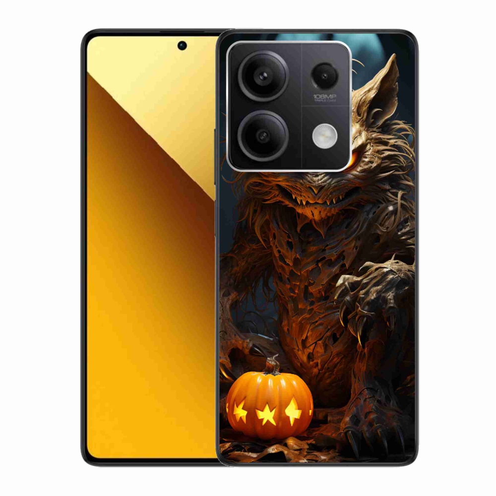 Gélový kryt mmCase na Xiaomi Redmi Note 13 5G - halloweenska príšera