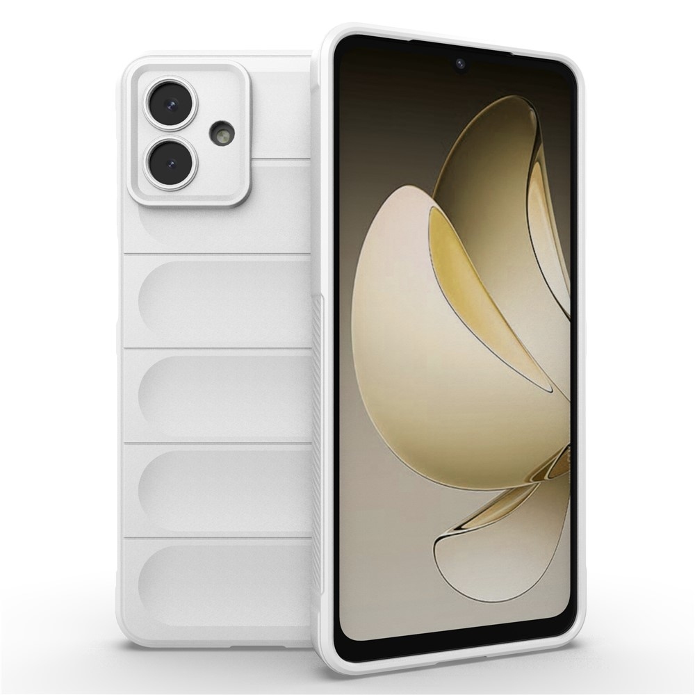 Rugg odolný gélový obal na Samsung Galaxy A07 4G - biely