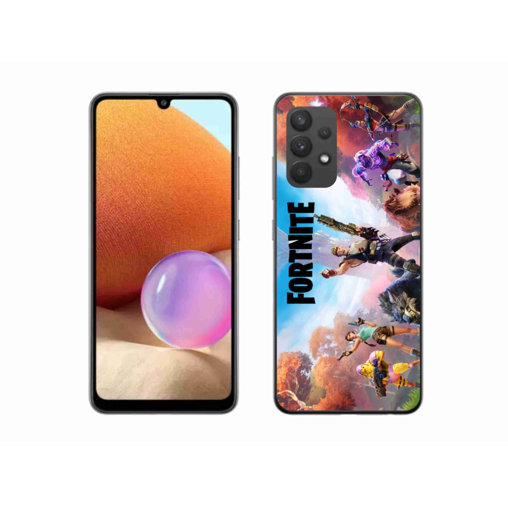 Gélový kryt mmCase na Samsung Galaxy A32 4G - fortnite 1