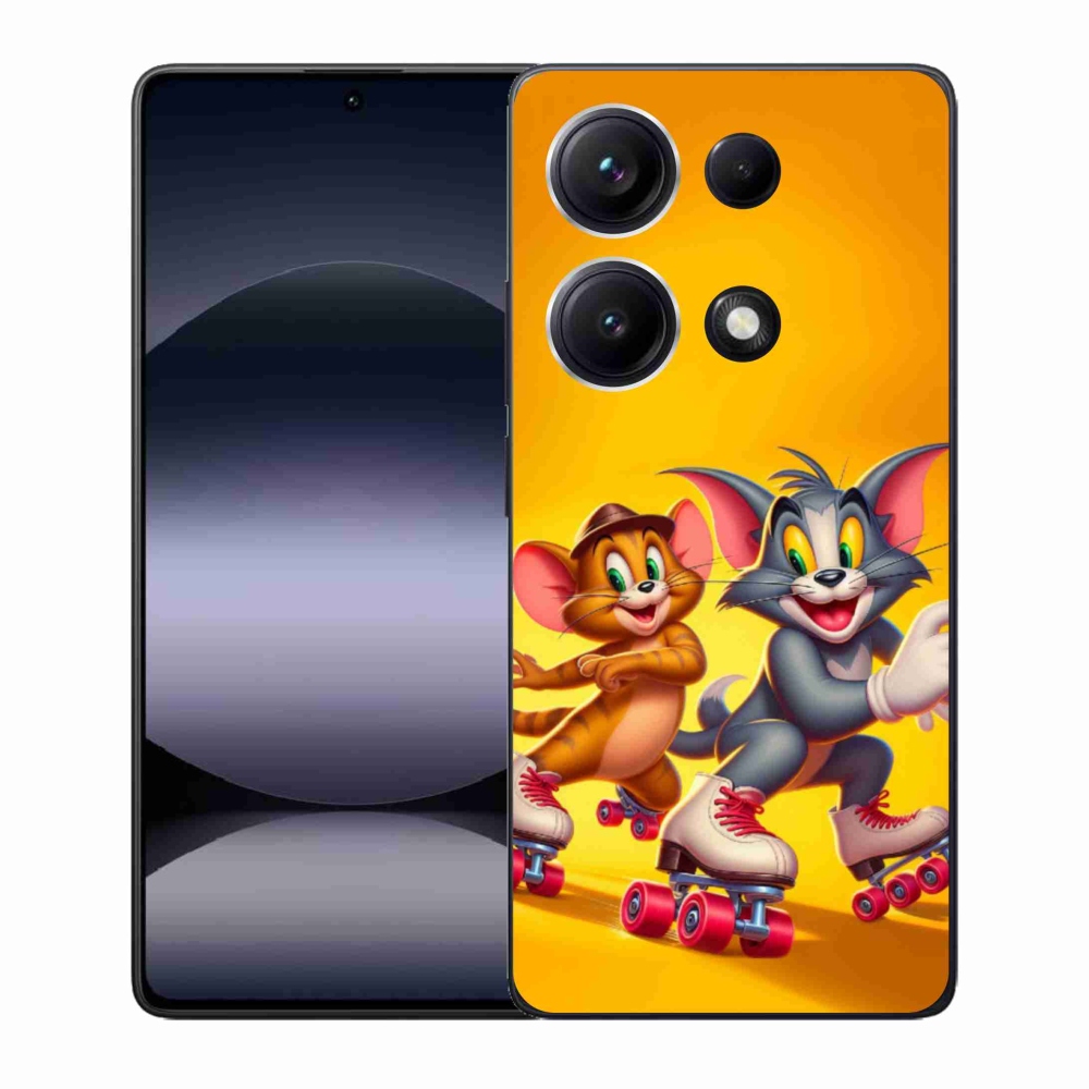 Gélový kryt mmCase na Xiaomi Redmi Note 14S - tom a jerry
