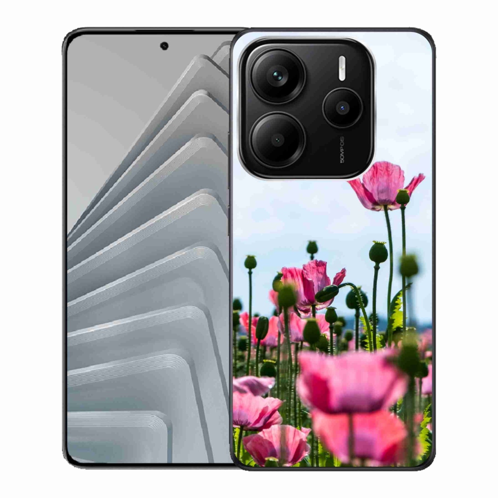 Gélový kryt mmCase na Xiaomi Redmi Note 14 5G - vlčí mák