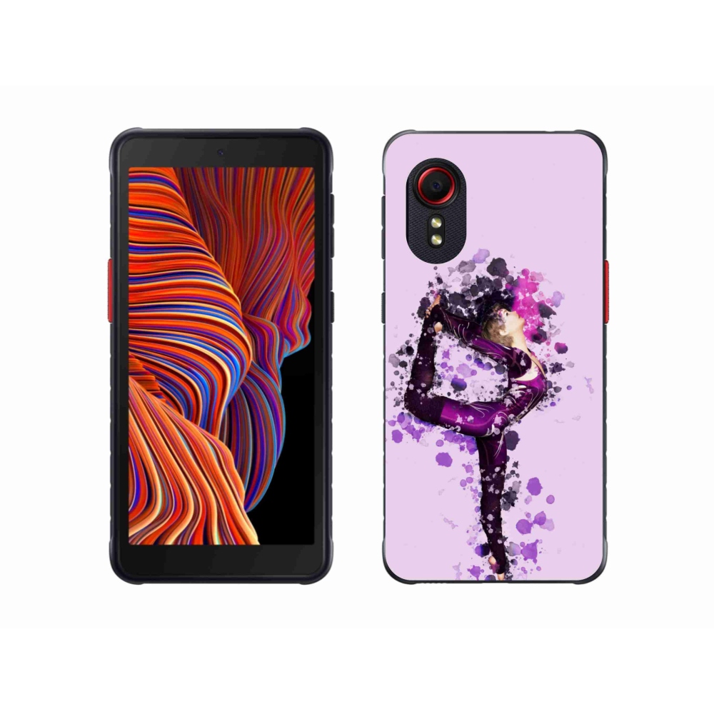 Gélový kryt mmCase na Samsung Galaxy Xcover 5 - baletka