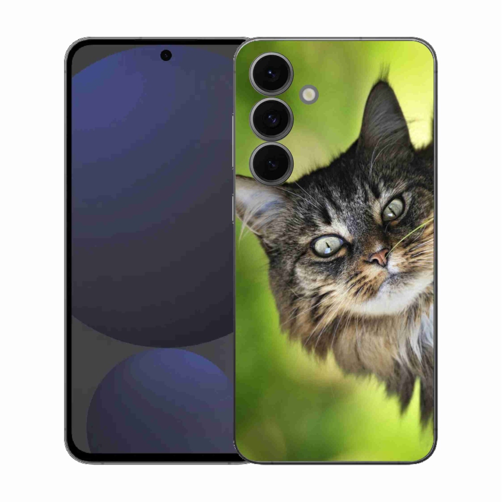 Gélový kryt mmCase na Samsung Galaxy S25 FE - mačka 3