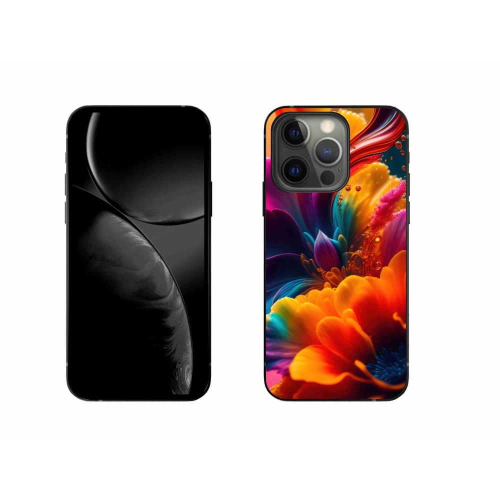 Gélový kryt mmCase na iPhone 13 Pro - abstraktný motív 2