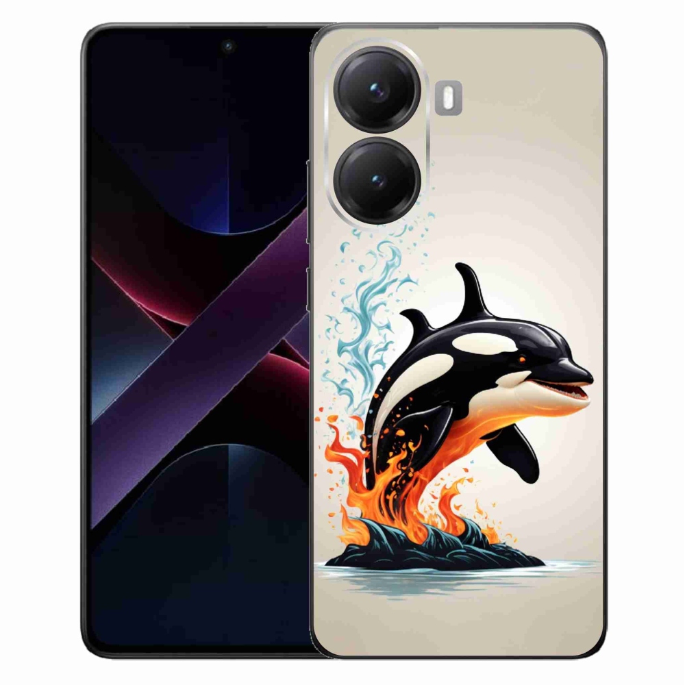 Gélový kryt mmCase na Xiaomi Poco X7 Pro 5G - kosatka
