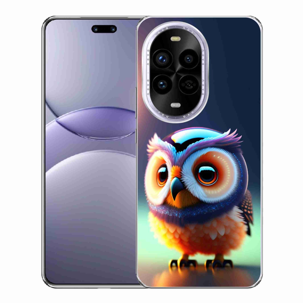 Gélový kryt mmCase na Huawei Nova 13 Pro 5G - sovička
