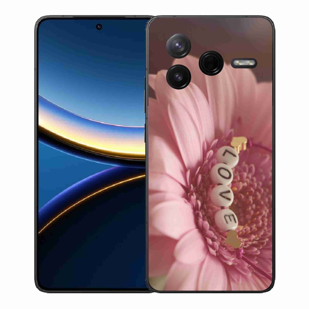 Gélový kryt mmCase na Xiaomi Poco F7 Pro - prívesok love