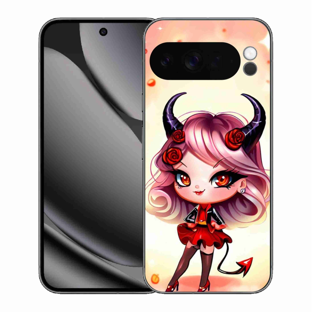 Gélový kryt mmCase na Google Pixel 10 Pro XL - kreslená čertica
