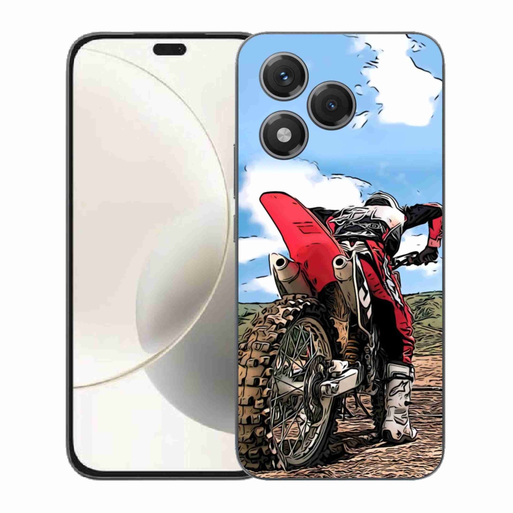 Gélový kryt mmCase na Honor 400 Lite - moto