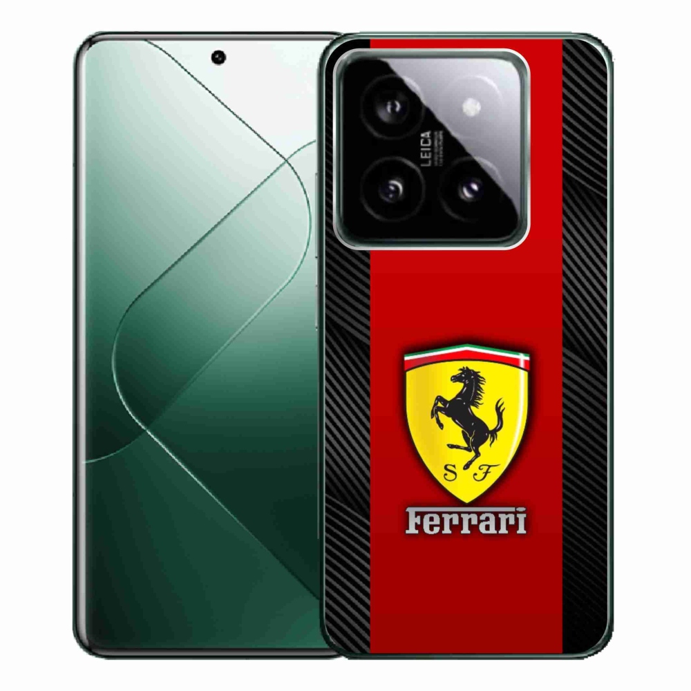 Gélový kryt mmCase na Xiaomi 14 Pro - ferrari