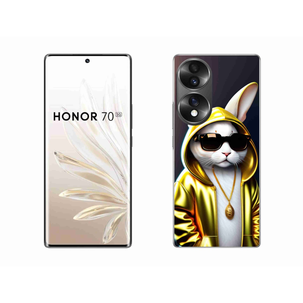 Gélový kryt mmCase na Honor 70 - mačka boss