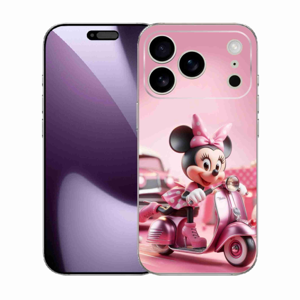 Gélový kryt mmCase na iPhone 17 Pro - minnie 1