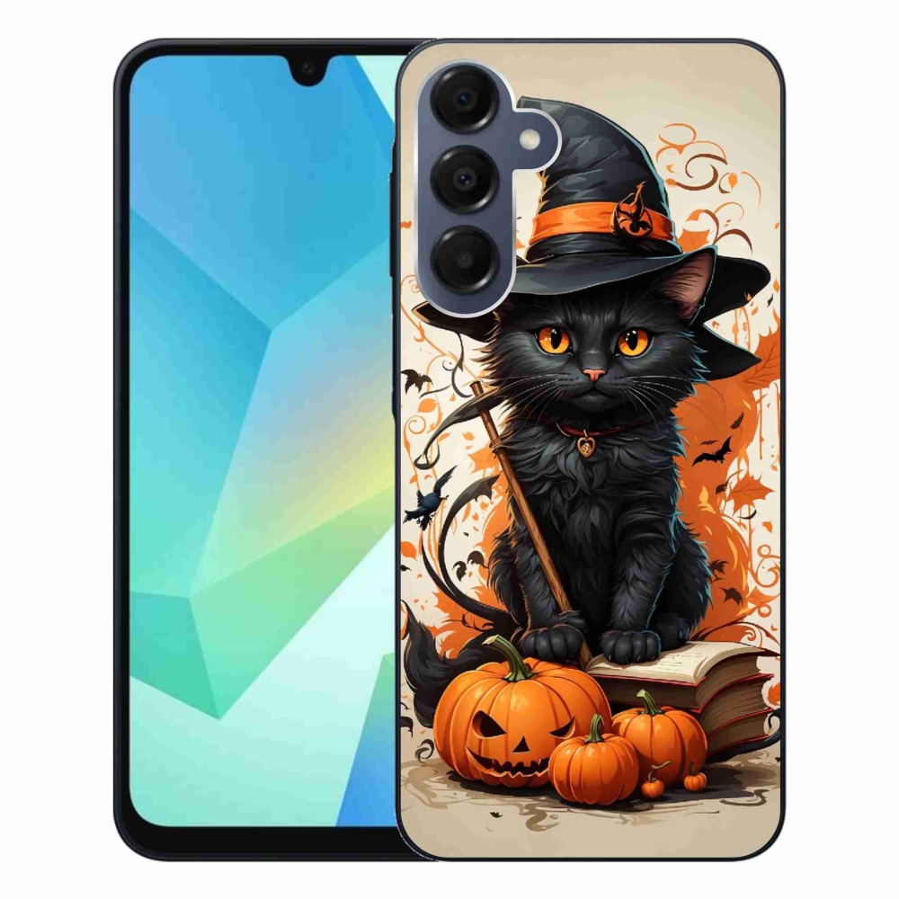 Gélový kryt mmCase na Samsung Galaxy A16 4G/5G - kocúr čarodejník