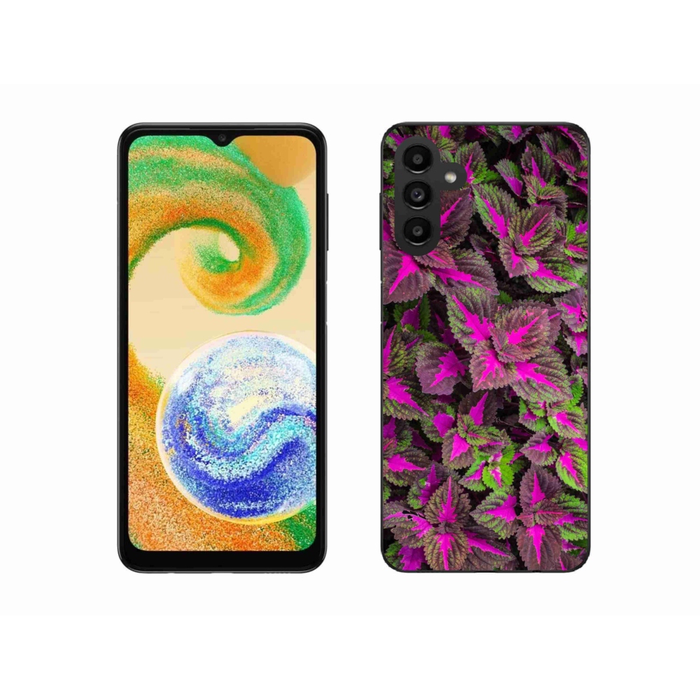 Gélový kryt mmCase na Samsung Galaxy A04s (164.7x76.7x9.1mm) - kvety 10