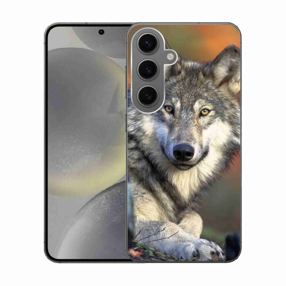 Gélový obal mmCase na Samsung Galaxy S24 - vlk